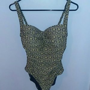 One piece women's swimsuit